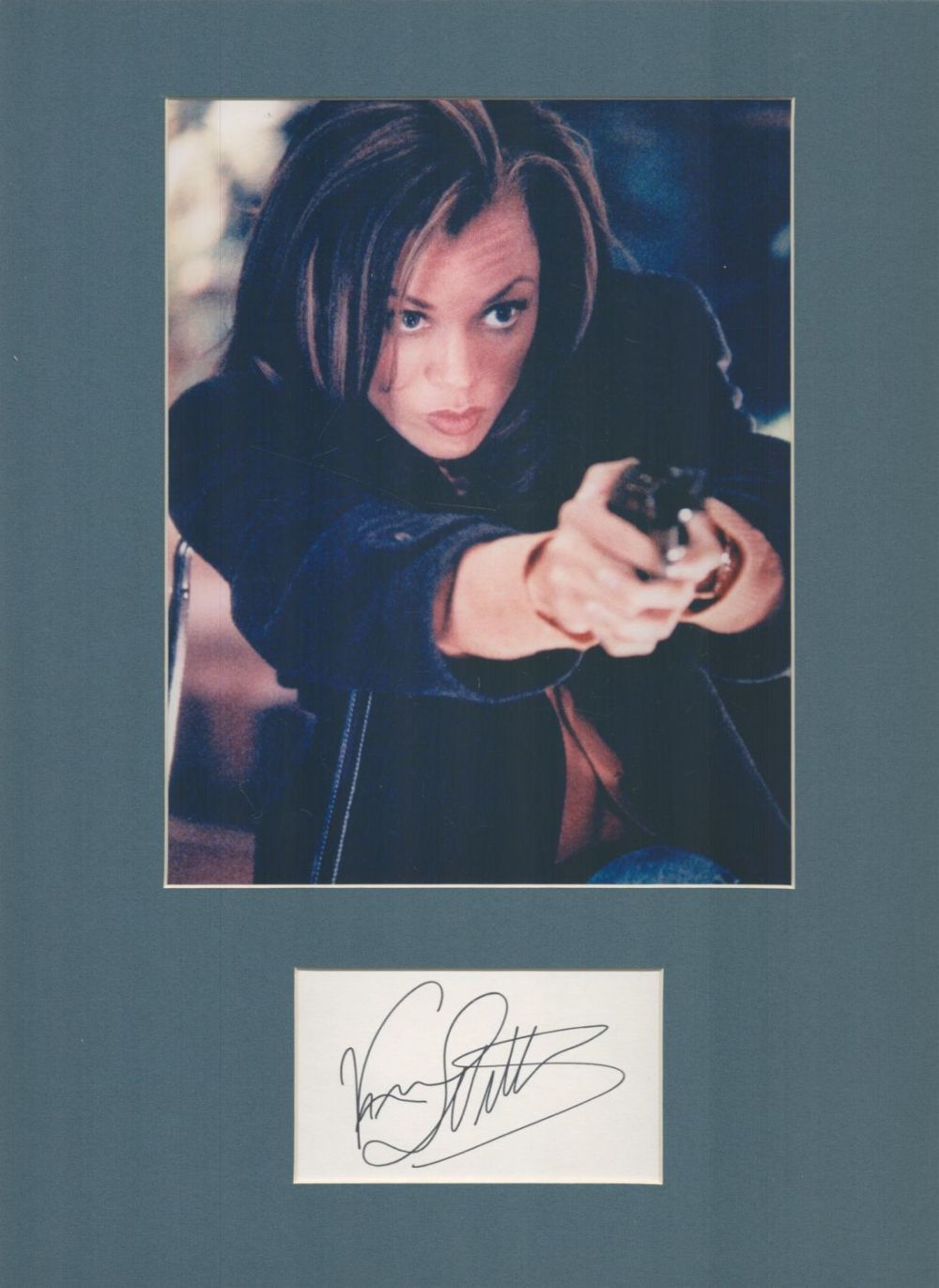 Lot 57: Actor, Vanessa Williams mounted signature piece. This beautiful...