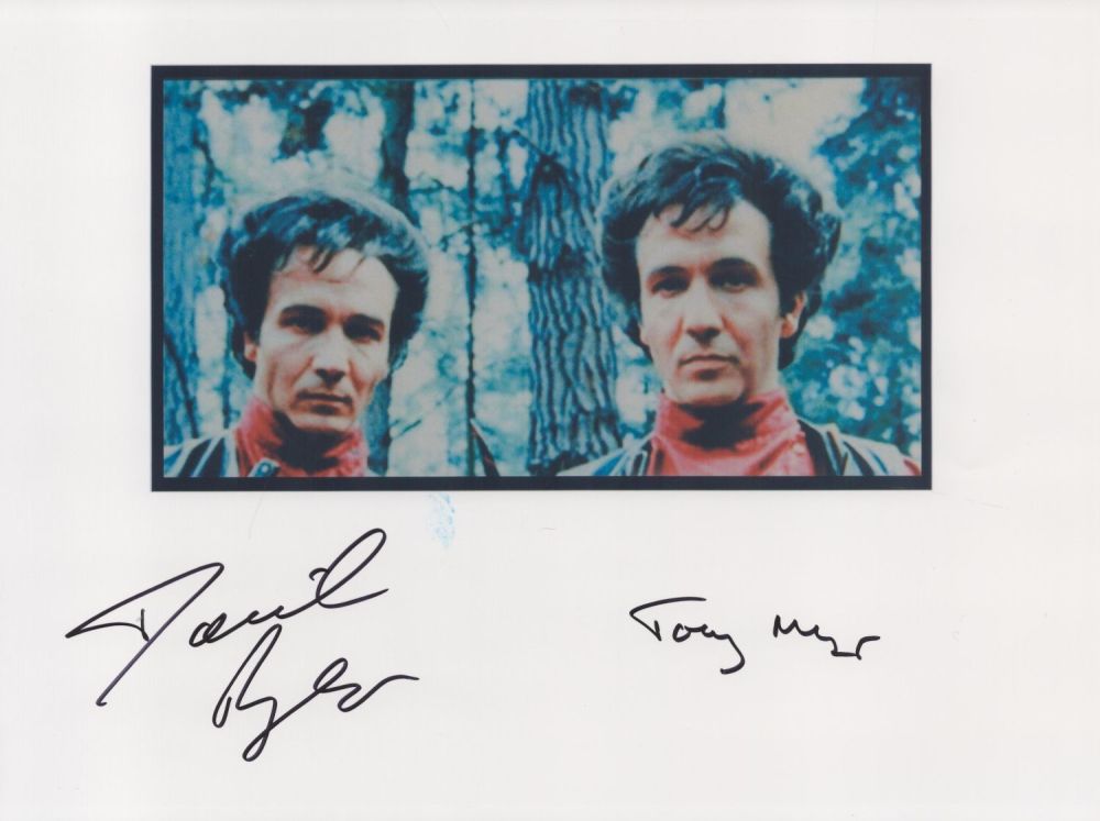 Lot 159: Actor, Anthony and David Meyer signed 10x8 colour...