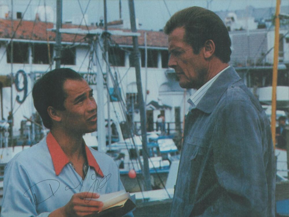 Lot 163: Actor, David Yip signed 10x8 colour photograph pictured...