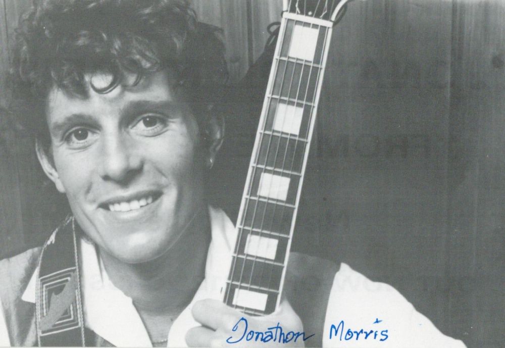 Lot 237: Jonathon Morris signed 6x4 black and white photo....
