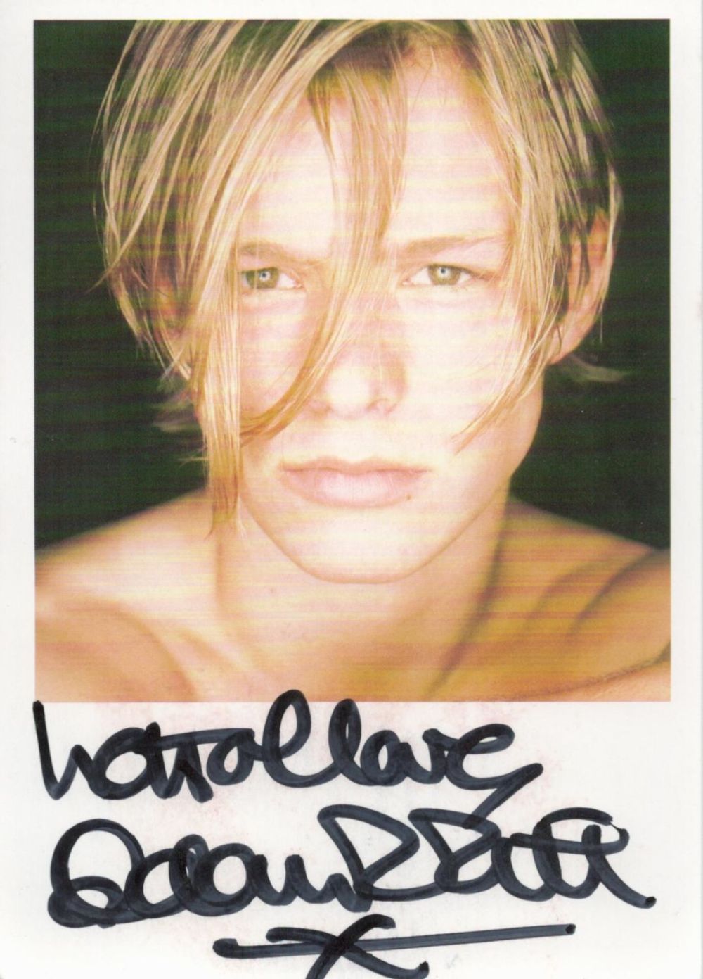 Lot 238: Adam Rickitt signed 6x4 colour photo. Rickitt is...