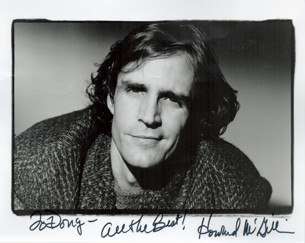 Lot 250: Howard McGillin signed 10x8 black and white photo....