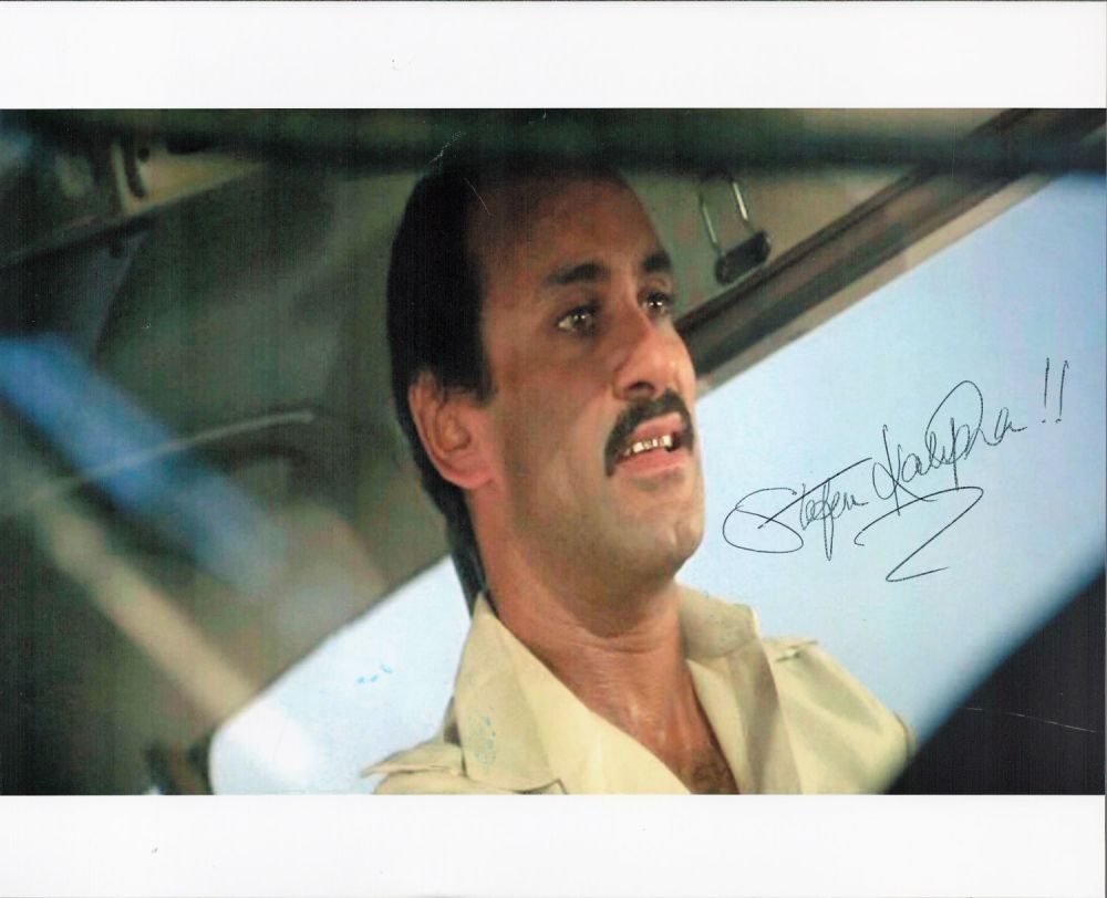 Lot 270: Actor, Stefan Kalipha signed 10x8 colour photograph pictured...
