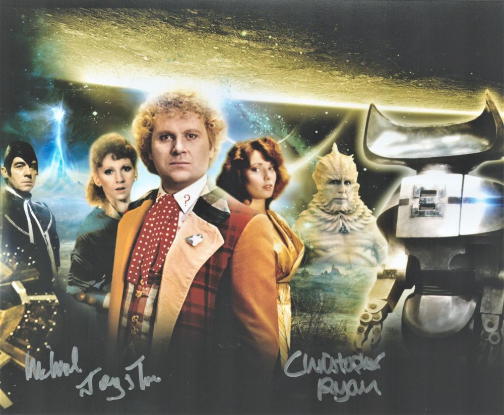 Lot 280: Doctor Who Actors, Michael Jayston and Christopher Ryan...