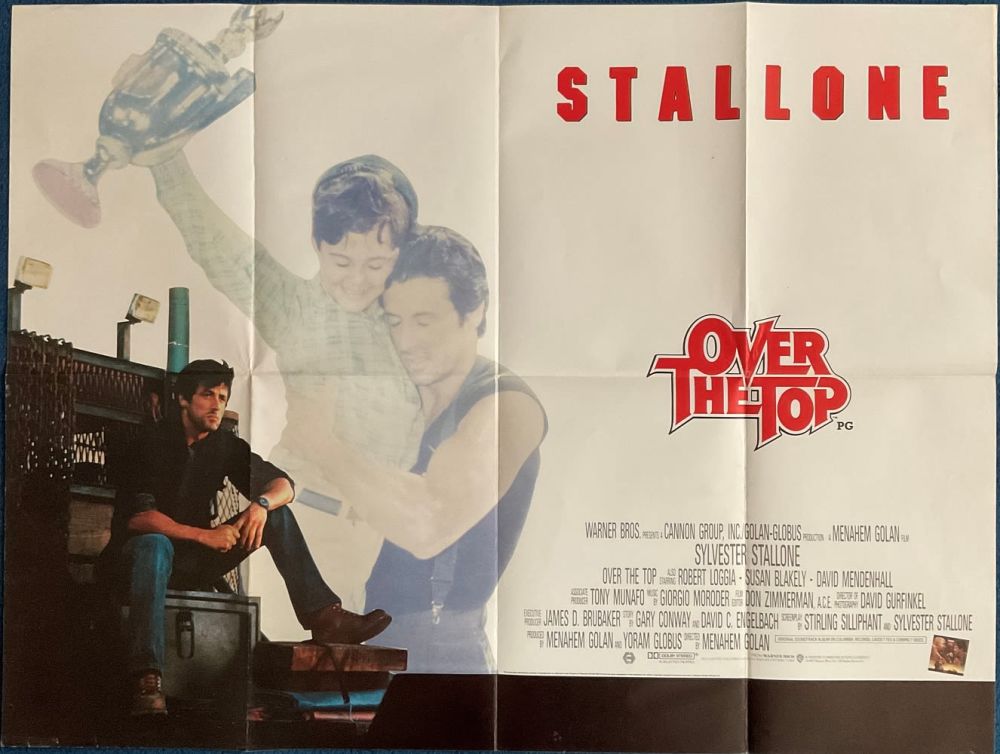 Lot 284: Over The Top, Original Cinema Movie Poster starring...