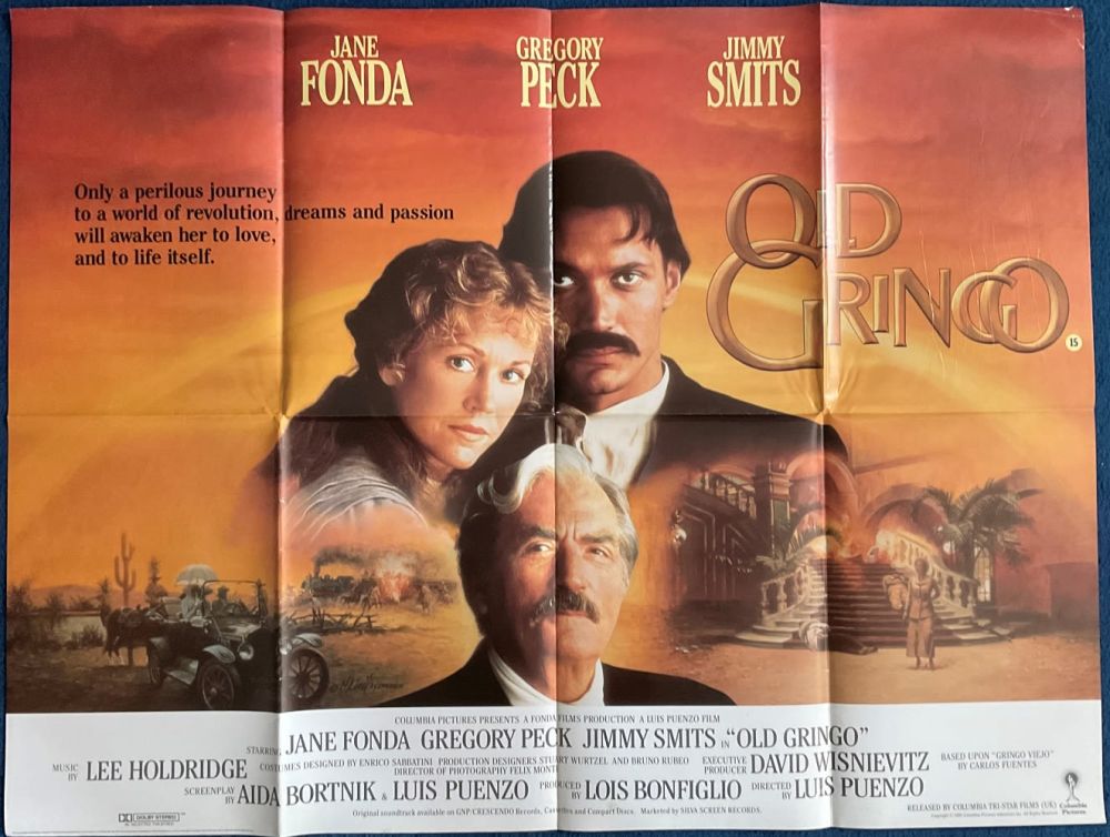 Lot 286: Old Gringo, Original Cinema Movie Poster starring Jane...