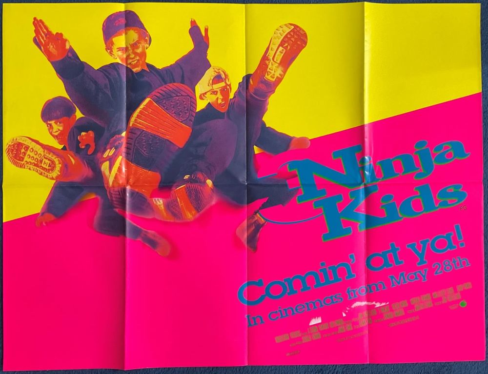 Lot 294: Ninja Kids Comin' at Ya! Original Cinema Movie...