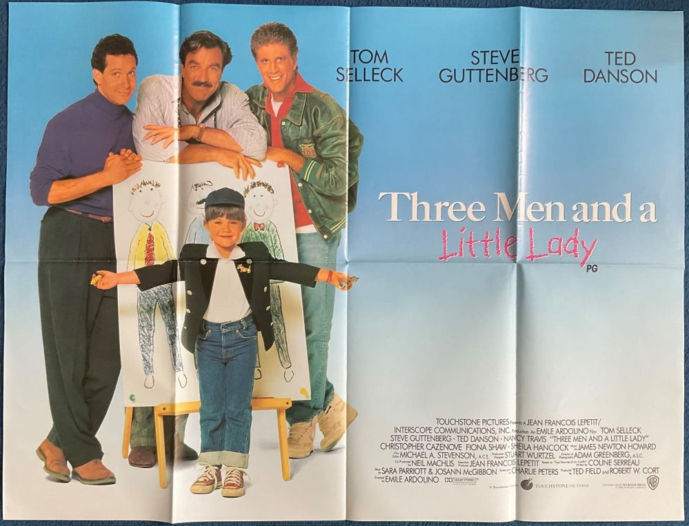 Lot 295: Three Men and A Little Lady, Original Cinema...