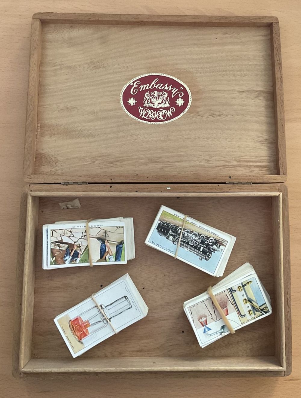Lot 67: Cigarette cards collection WD & HO Wills housed...