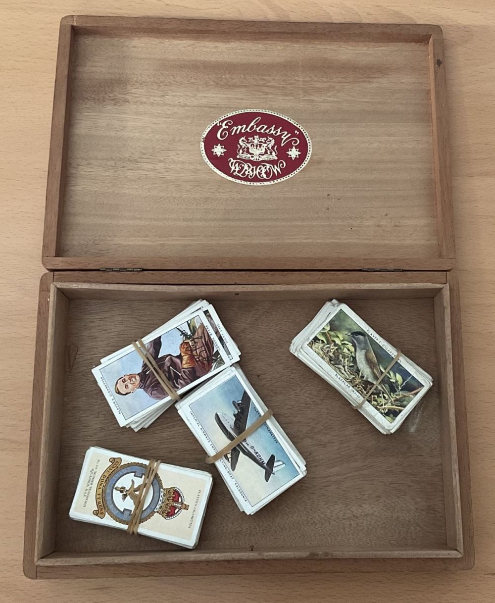 Lot 68: Cigarette cards collection John Player & Sons housed...