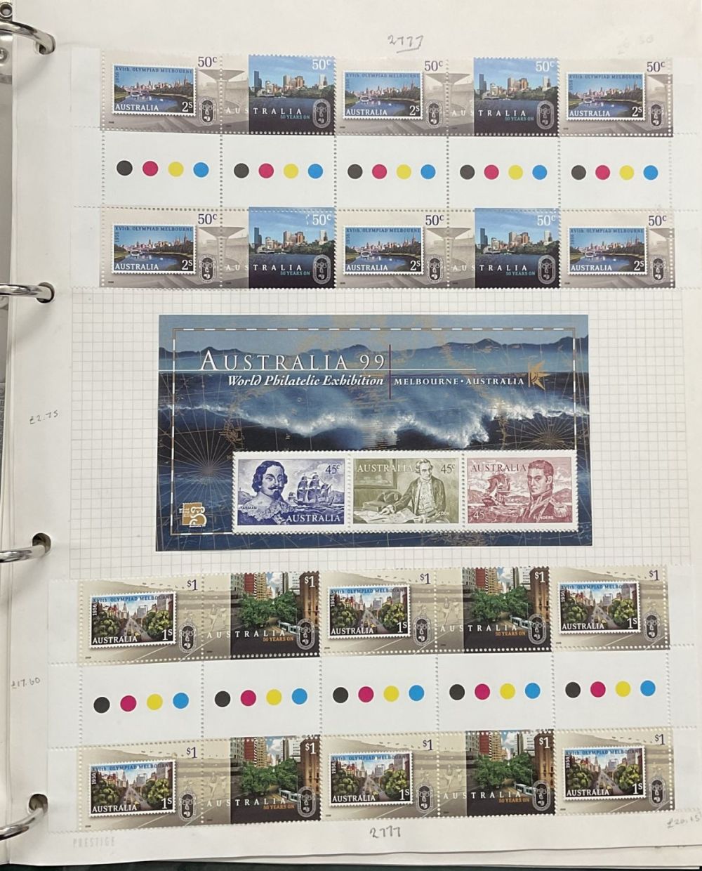 Lot 80: Australia used and mint modern commemorative stamp collection...