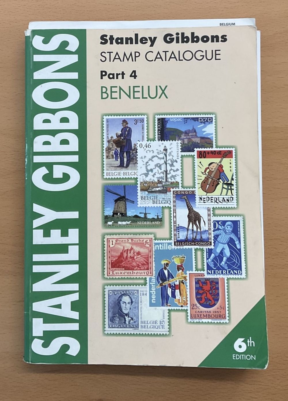 Lot 81: Stanley Gibbons Benelux stamp catalogue 6th Edition. Has...