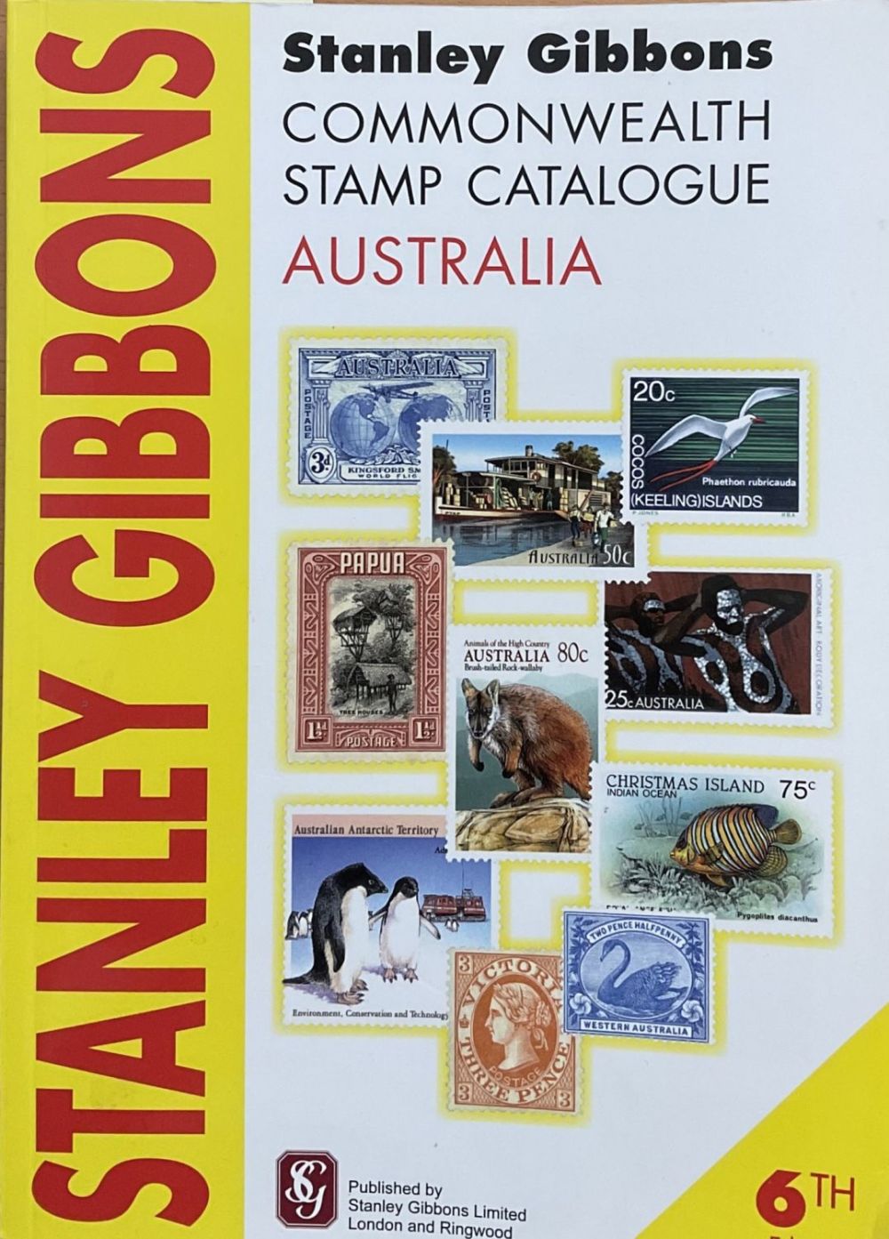 Lot 82: Stanley Gibbons Australia Common Wealth stamp catalogue 6th...