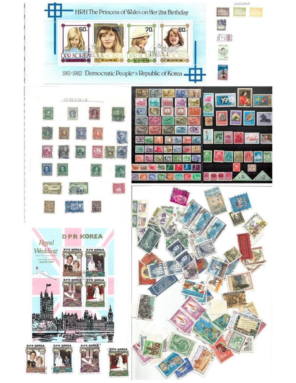 Lot 95: Mainly World Stamp Collection. Some Noted Korea, Kampuchea,...