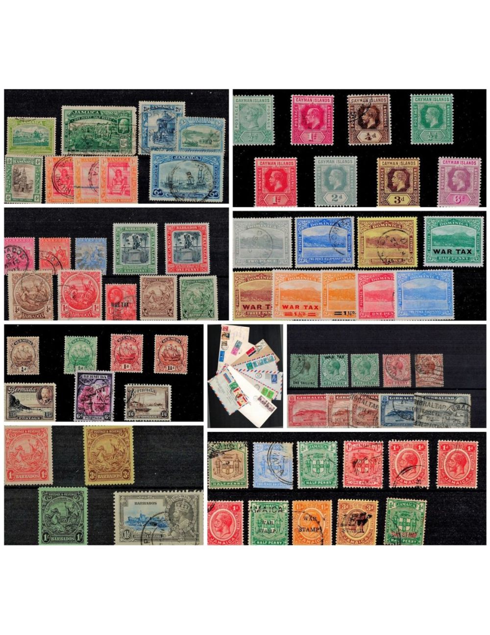 Lot 97: Mainly BCW stock cards and Envelopes Collection such...