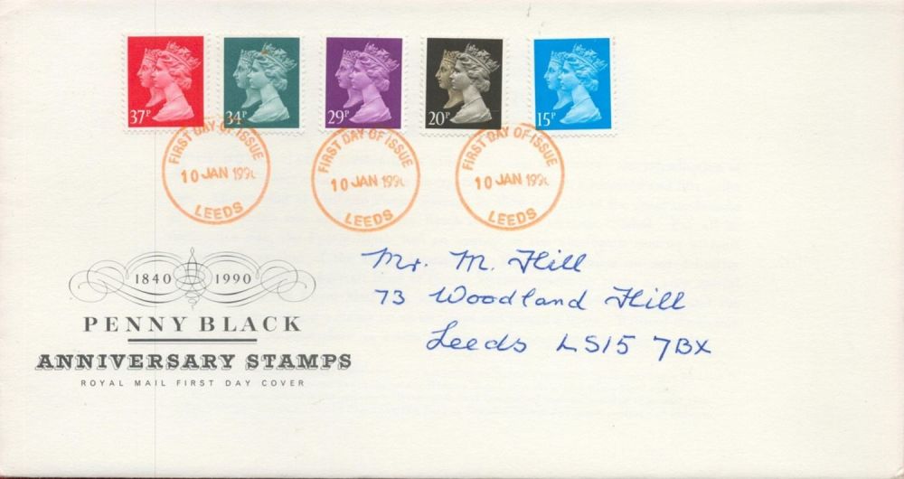 Lot 130: Penny Black - Anniversary Stamps 1840 - 1990...