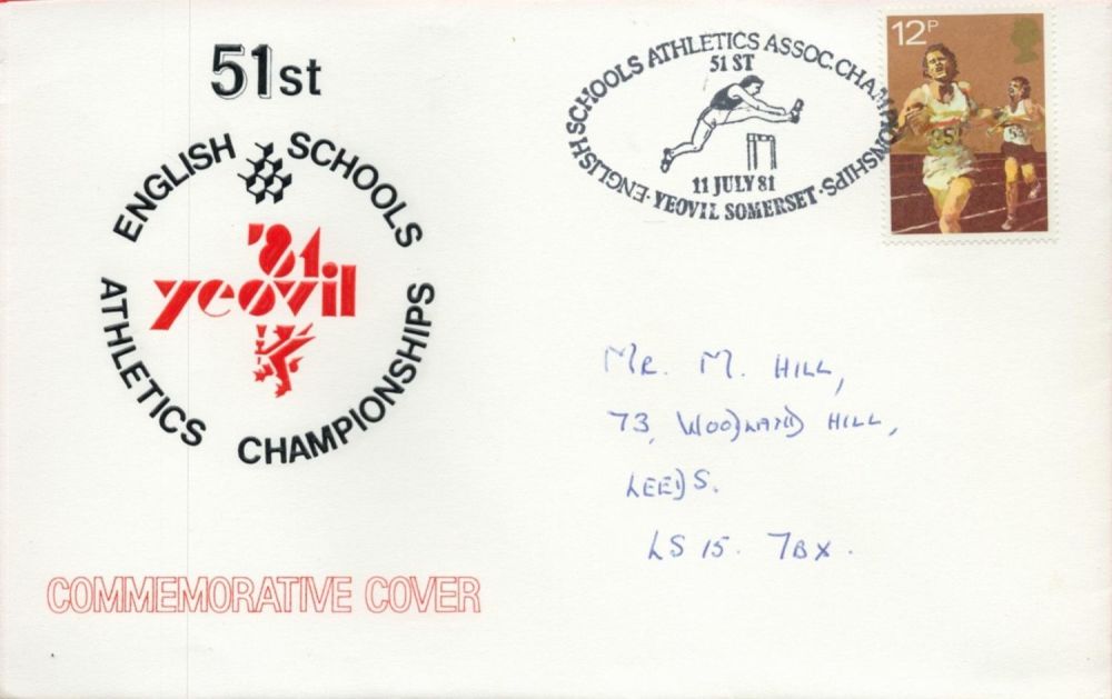 Lot 147: 51st English Schools Athletics Championships - Yeovil 81...