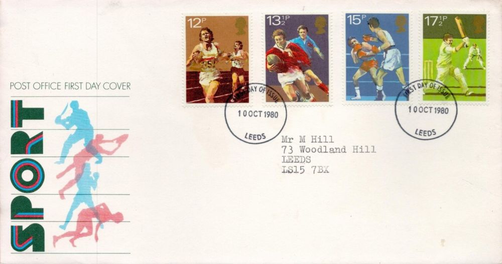 Lot 169: Sport FDC with Stamps and FDI postmarks 10th...