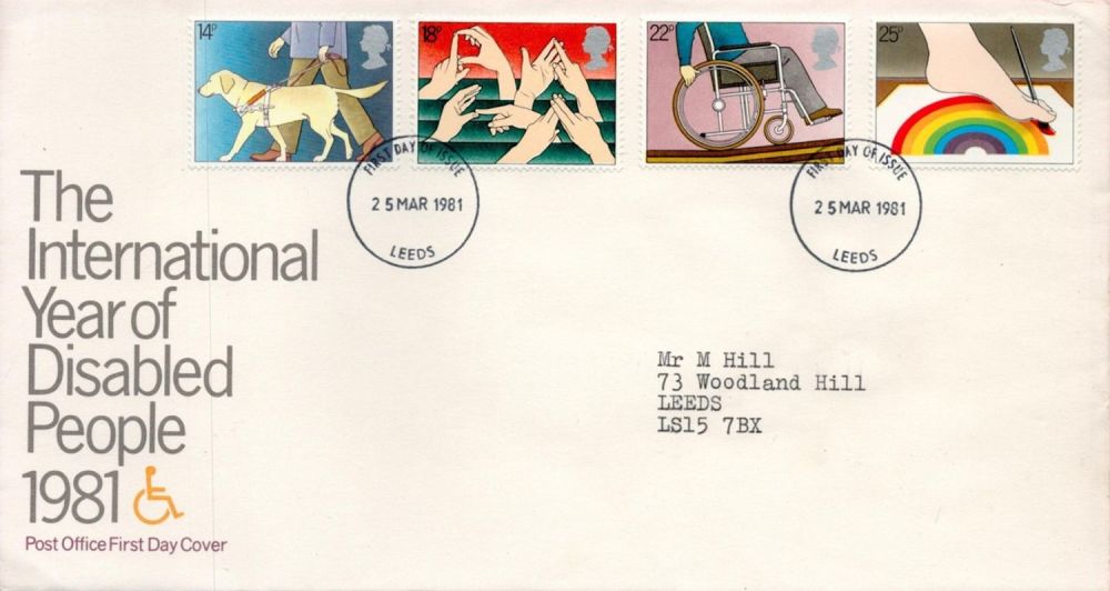 Lot 172: The International Year of Disabled People 1981 FDC...