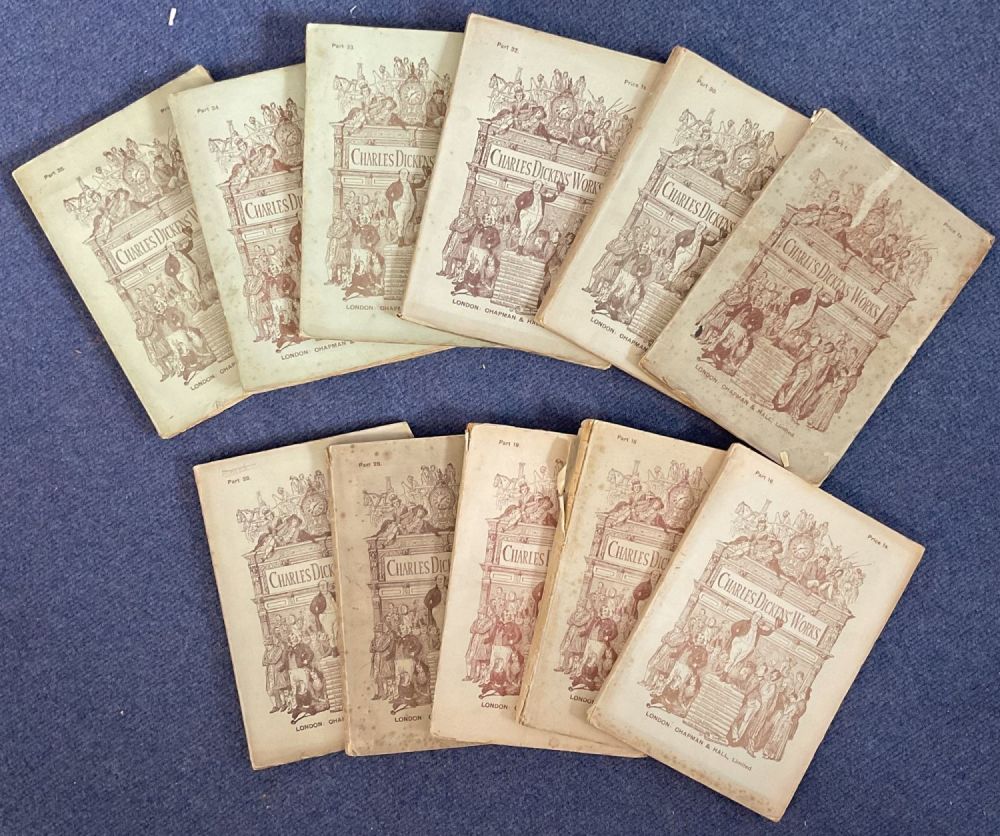 Lot 110: Charles Dickens Works. Publishers Chapman and Hall, London....