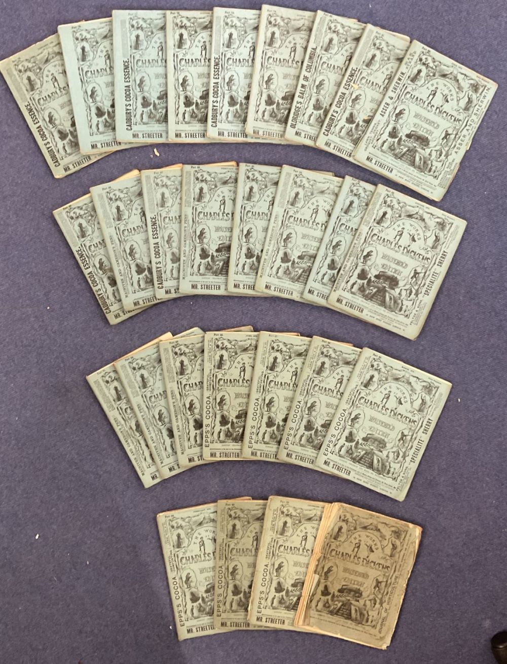 Lot 111: The Works of Charles Dickens Household Edition in...