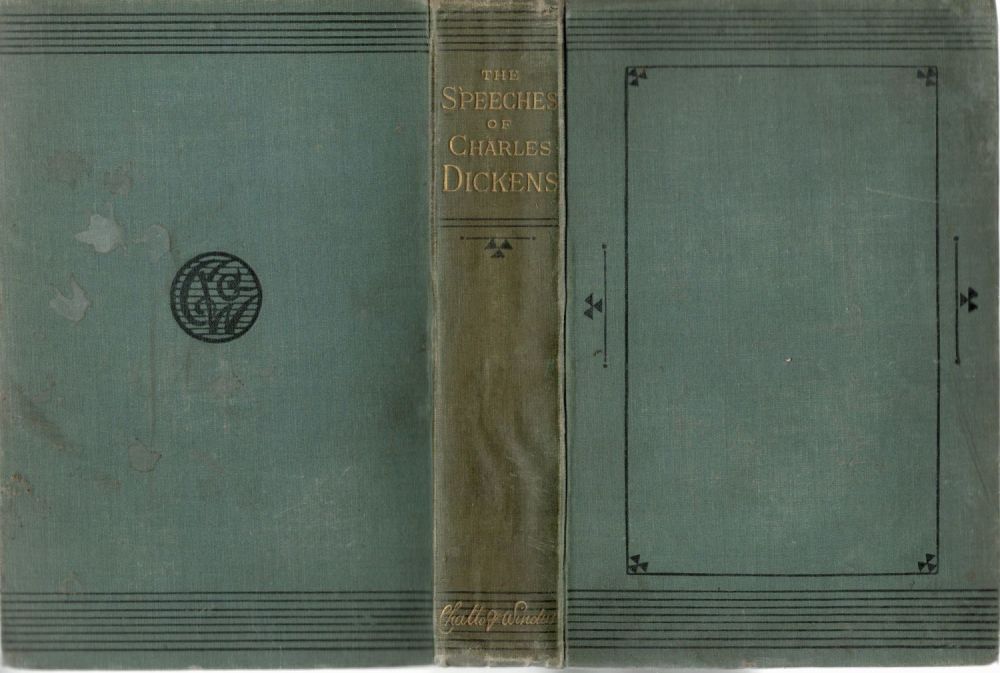 Lot 141: The Speeches of Charles Dickens, 1841-1870, edited and...