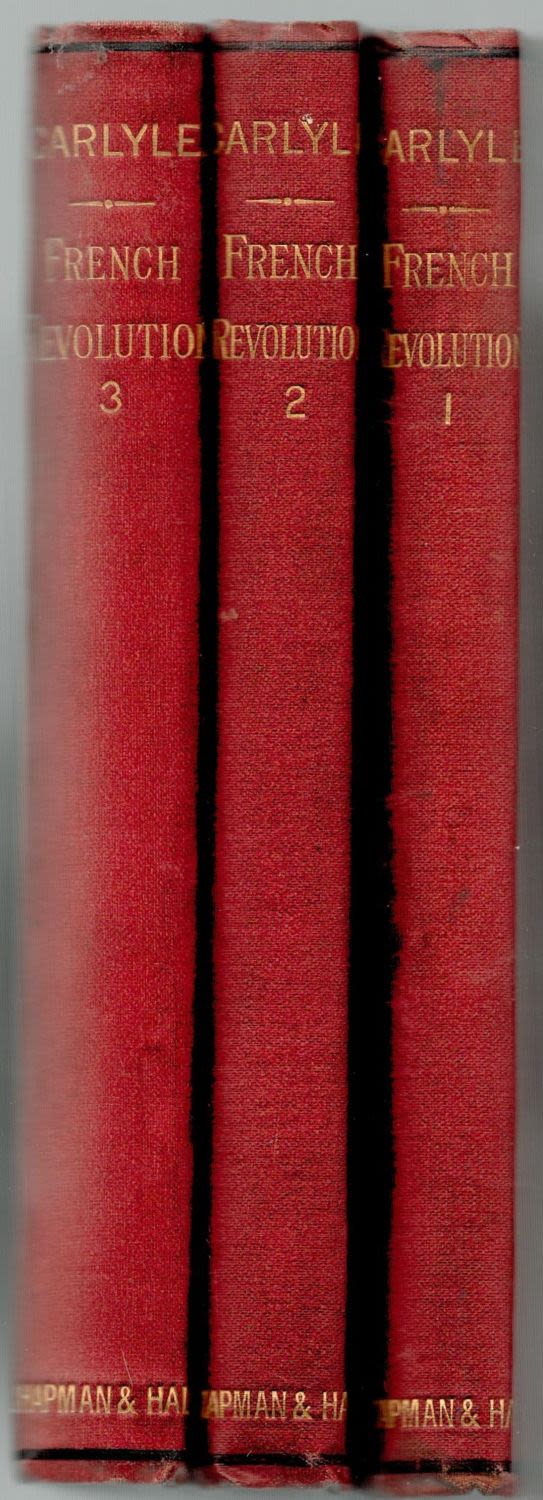 Lot 166: The French Revolution. 3 Volumes. Published by Chapman...