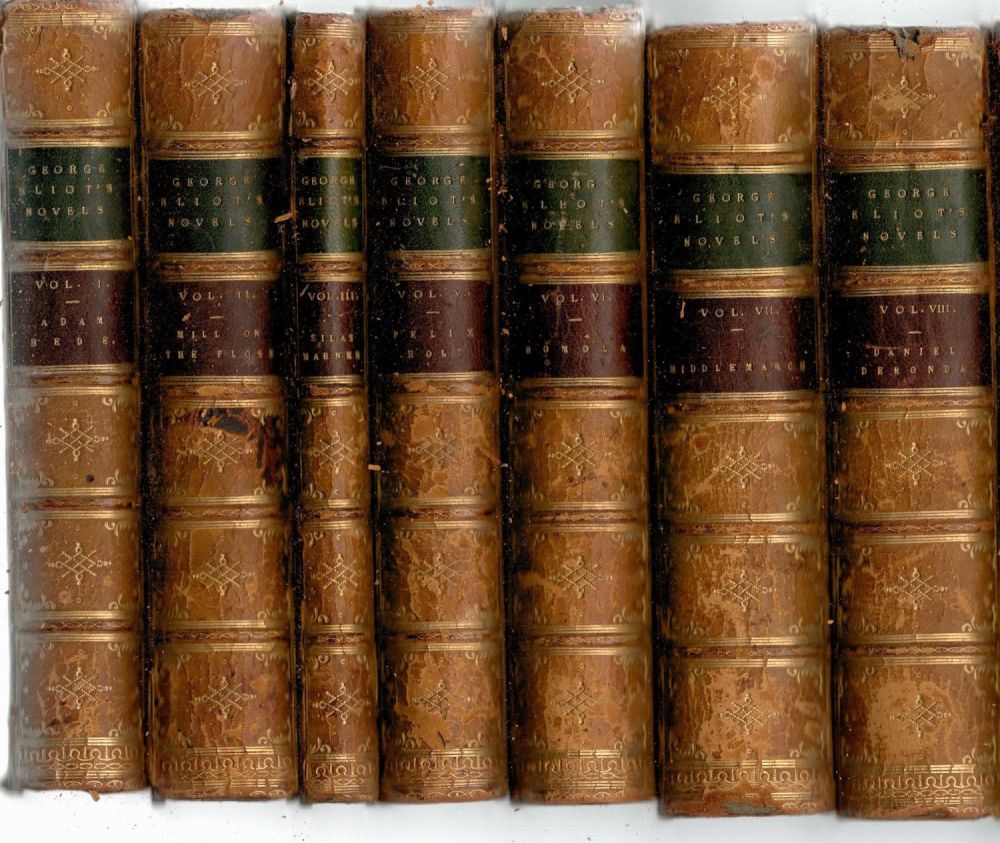 Lot 180: George Eliot. The Works of George Eliot in...