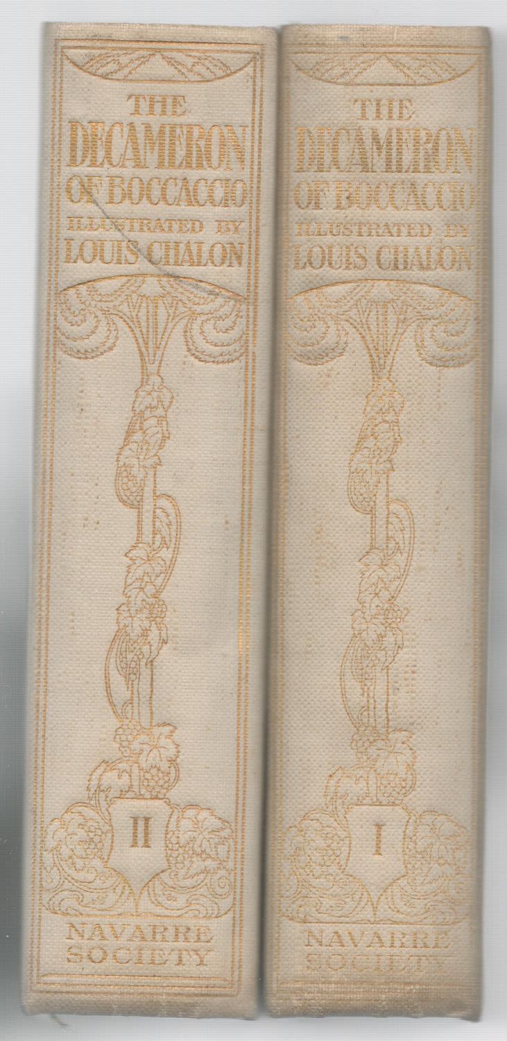 Lot 211: Giovanni Boccaccio: The Decameron, Two Volumes, privately printed...