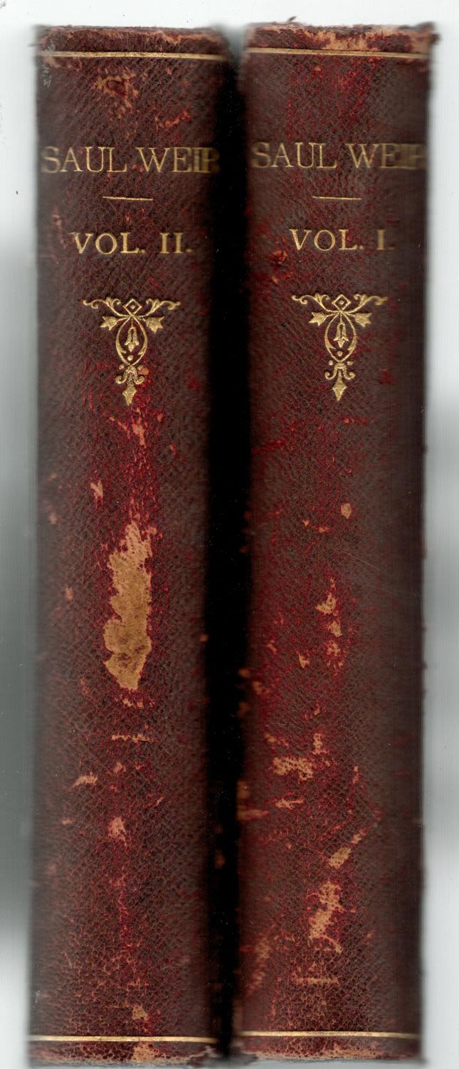 Lot 232: Valentine Durrant. Saul Weir, in two Volumes. Published...