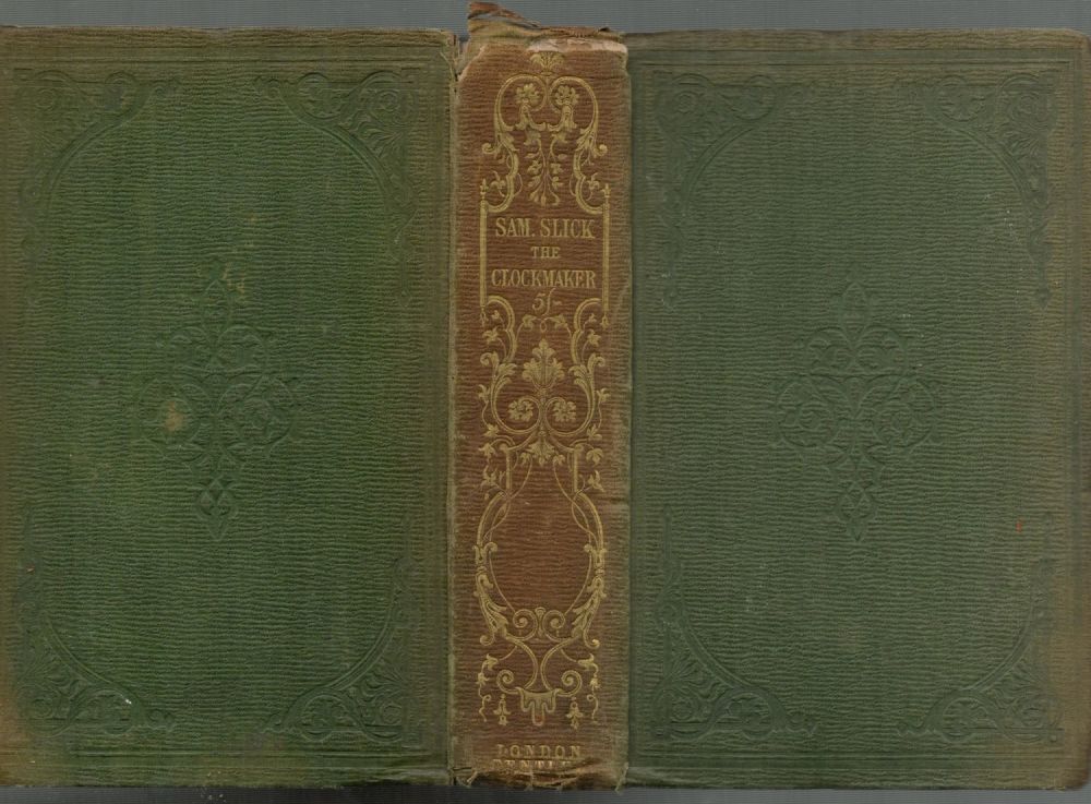 Lot 246: Thomas Chandler Haliburton. The Clock Maker or The...
