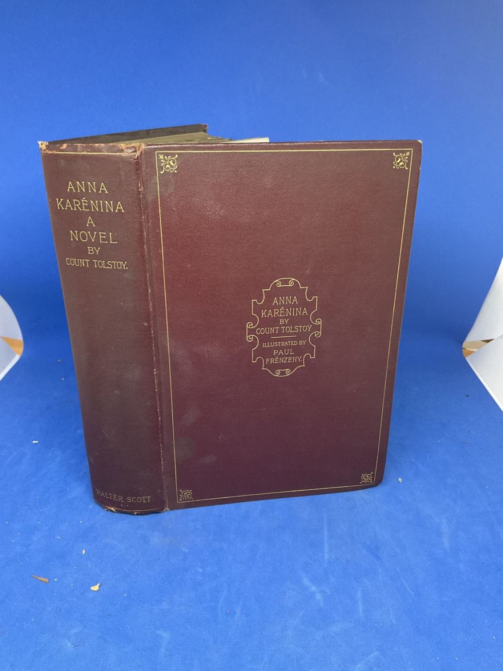 Lot 327: Count Tolstoy, Anna Karenina. Translated by Natal Haskell...