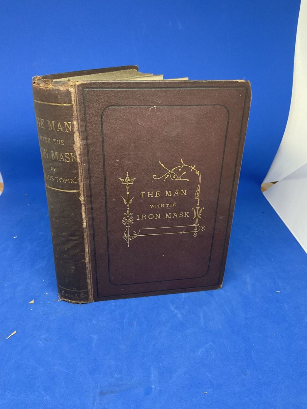Lot 329: Marius Topin. The Man With The Iron Mask....
