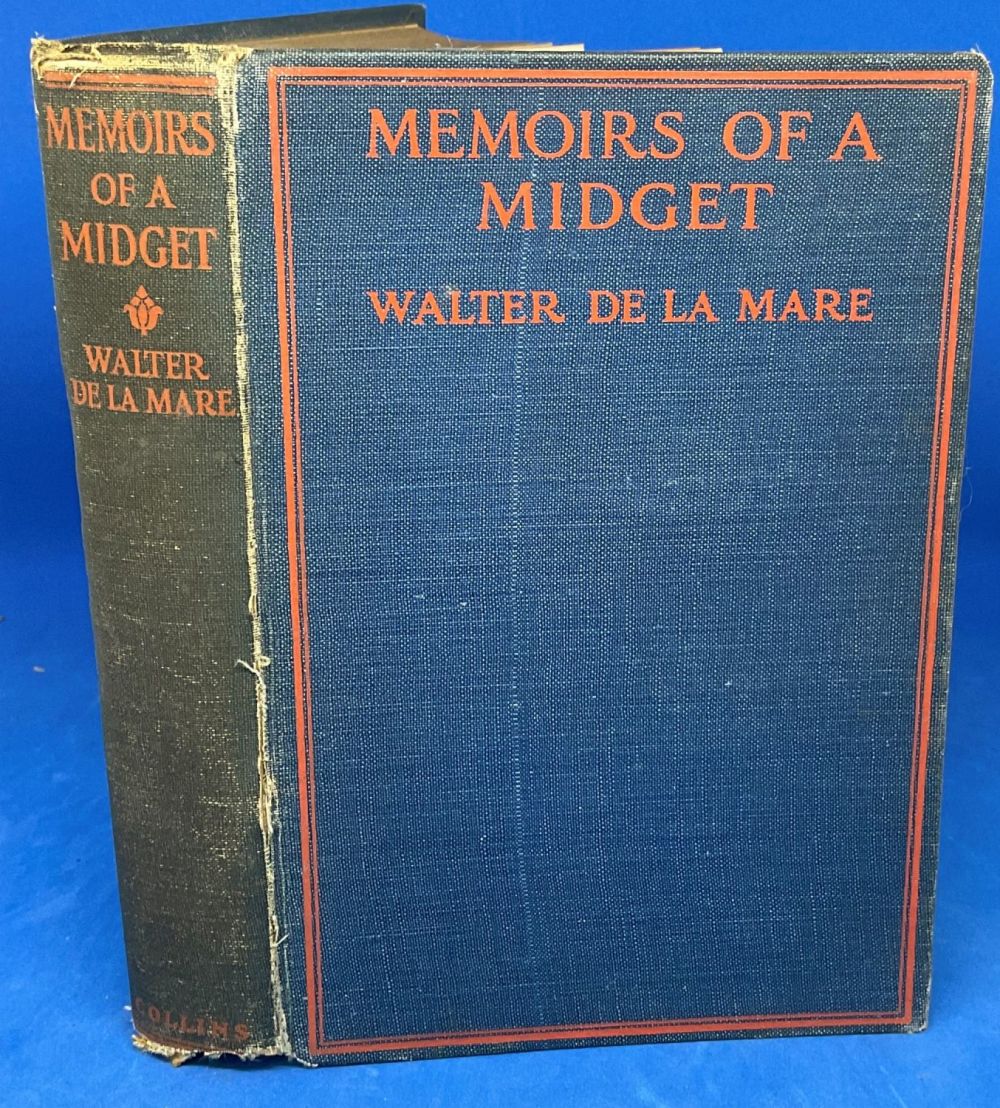 Lot 377: Walter Delamare. Memoirs Of A Midget. Published by...