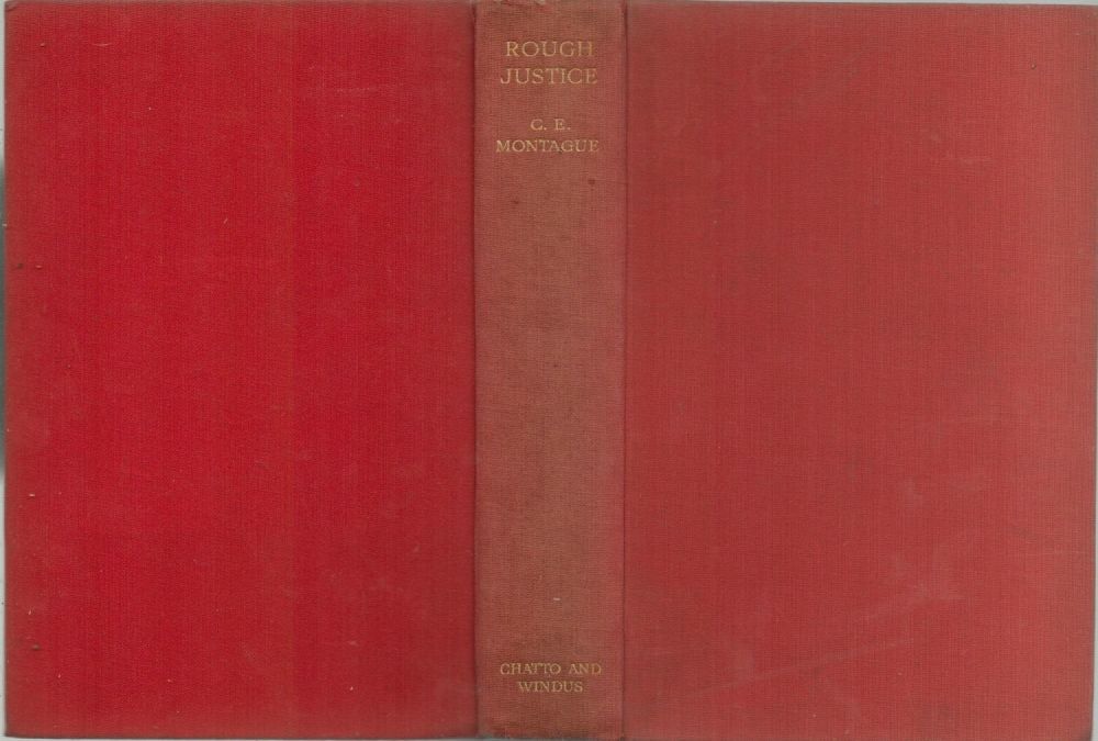 Lot 379: E Montague. Rough Justice. Published by Chatto and...