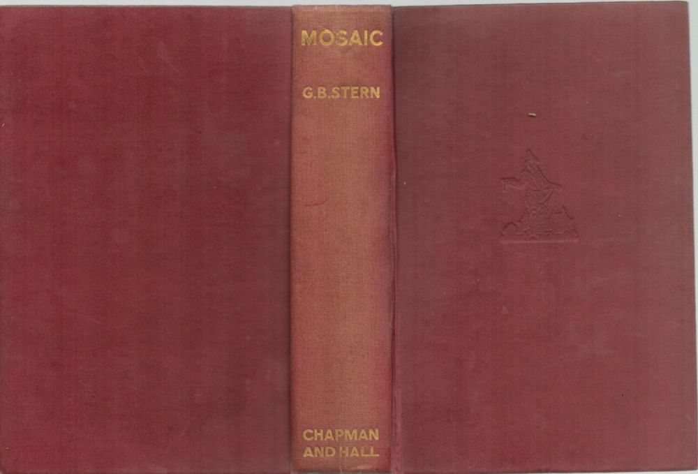 Lot 386: G B Stern. Mosaic. Published by Chapman and...