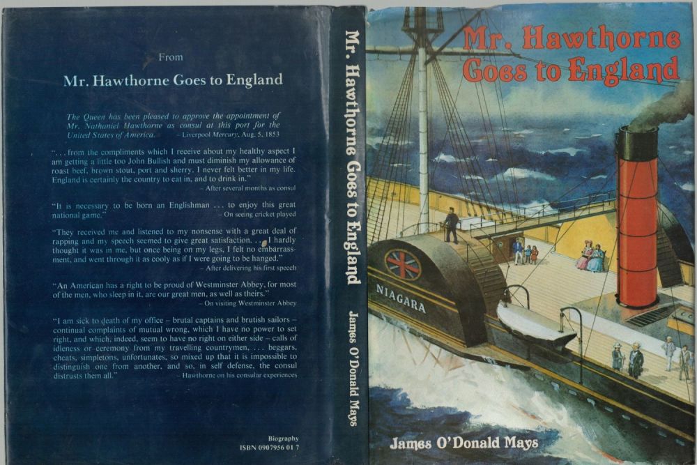 Lot 424: James O'Donald Mays. Mr Hawthorne Goes To England...