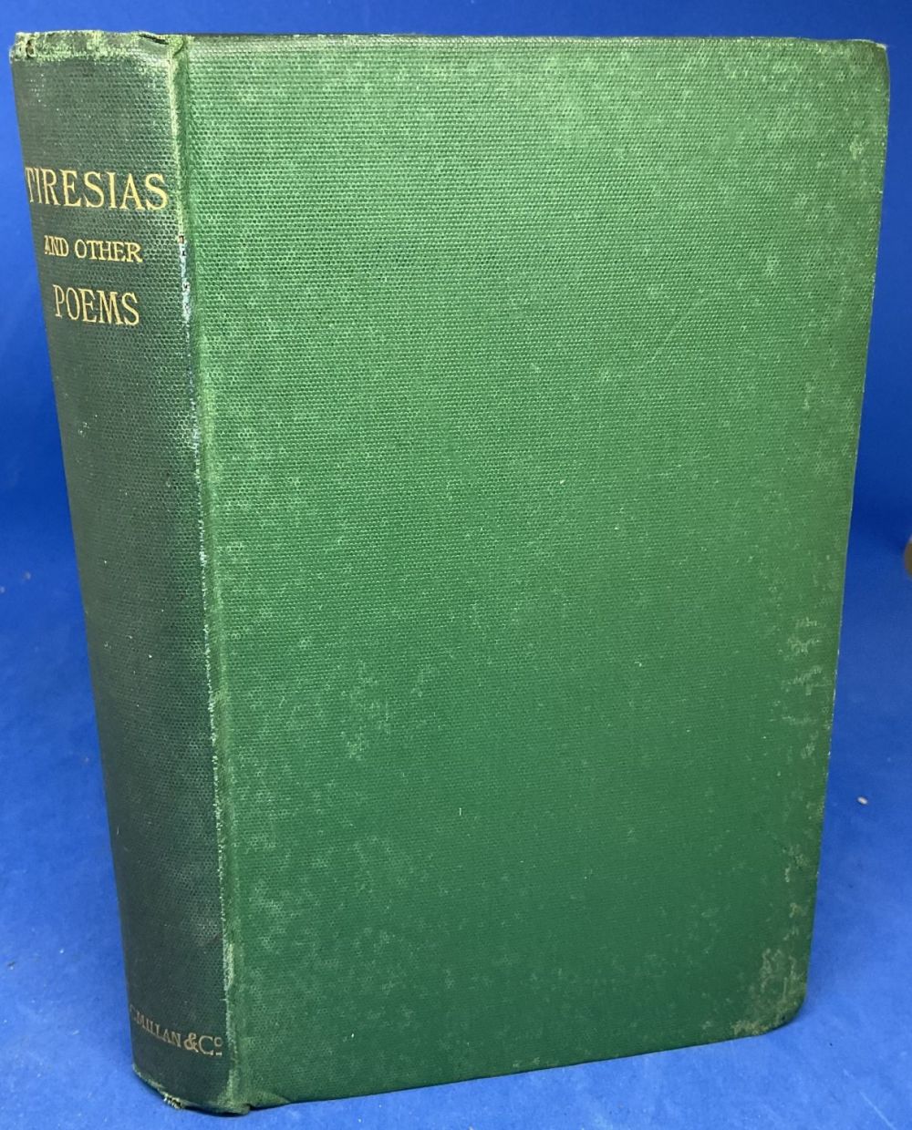 Lot 469: Alfred Lord Tennyson. Tiresias and Other Poems. Published...