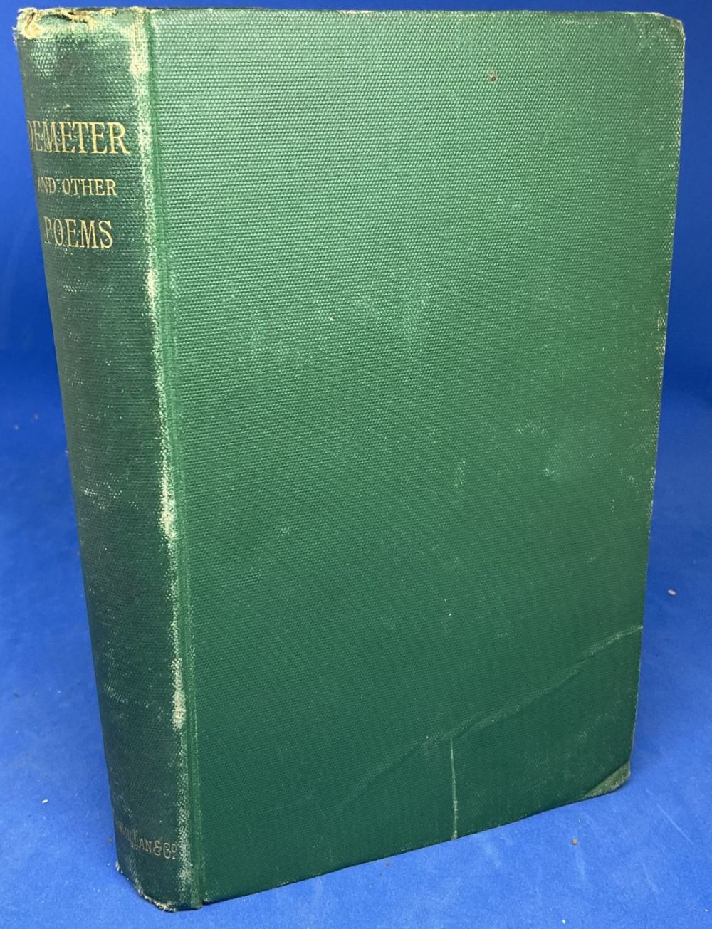 Lot 471: Alfred Lord Tennyson. Demeter and Other Poems Published...