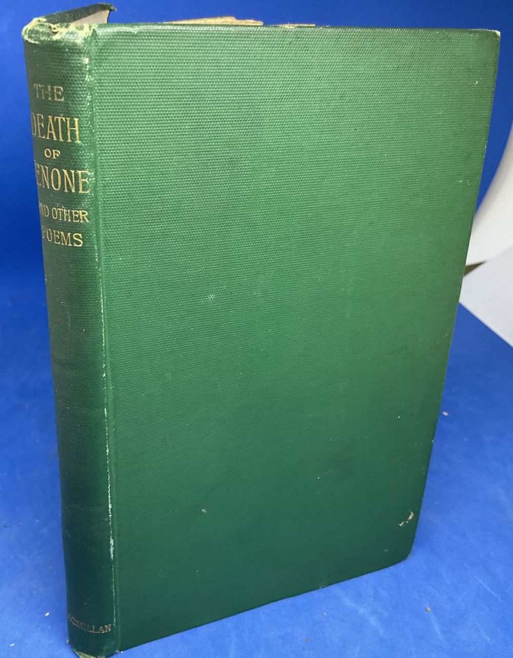 Lot 472: Alfred Lord Tennyson. The Death of Oenone, Akbars...