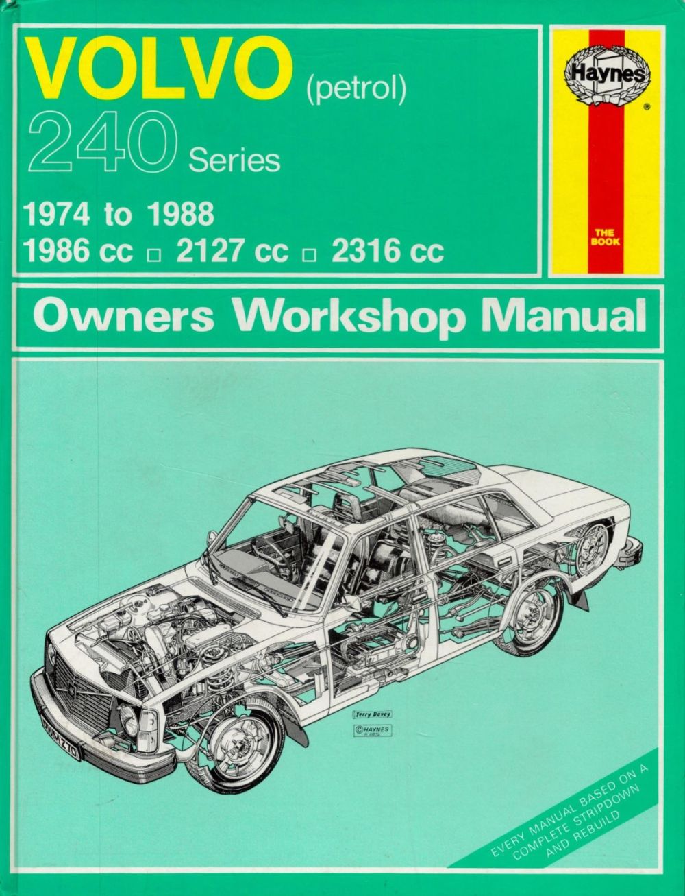 Lot 65: Volvo 240 Series (Petrol) Haynes Owners Workshop Manual...