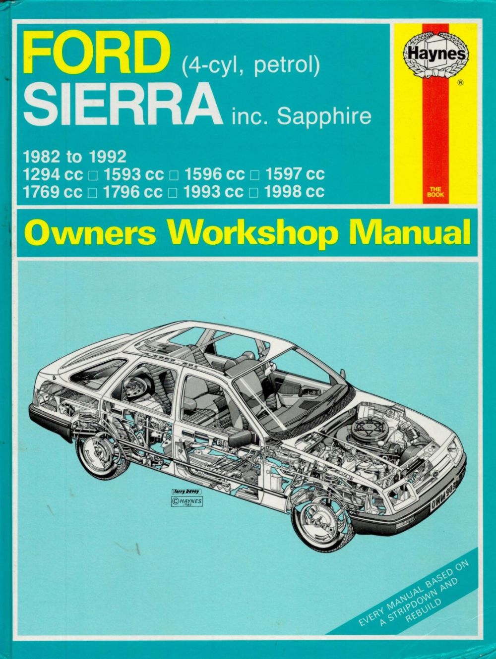 Lot 66: Ford Sierra (Petrol) Haynes Owners Workshop Manual by...