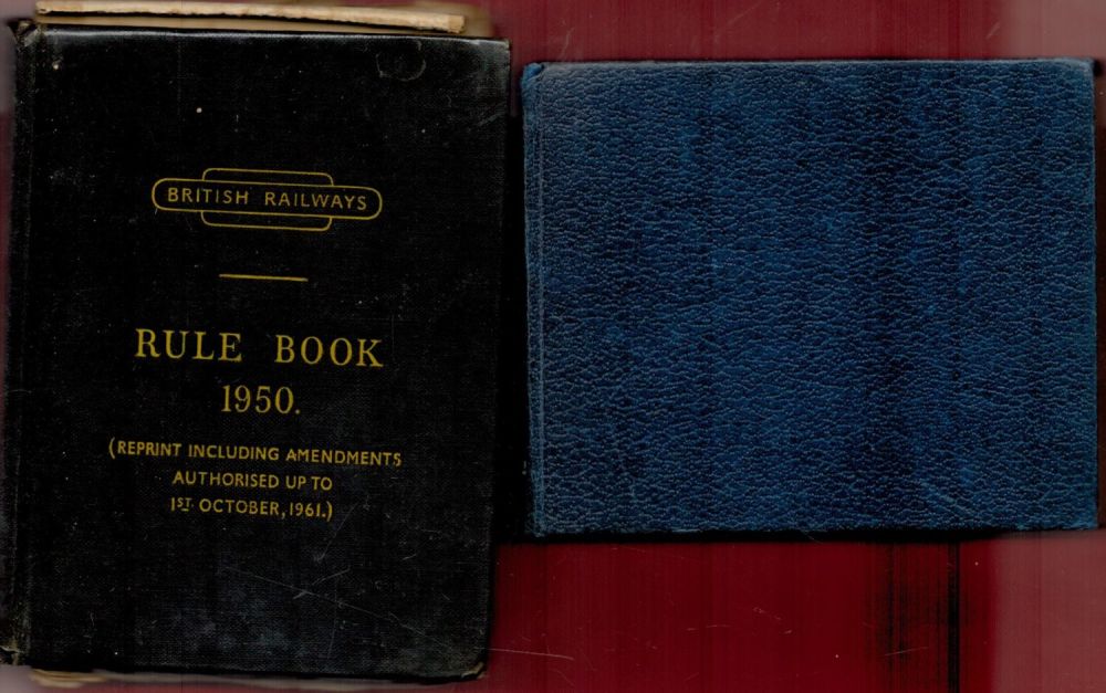 Lot 115: 2 x Books British Railways Rule Book 1950...