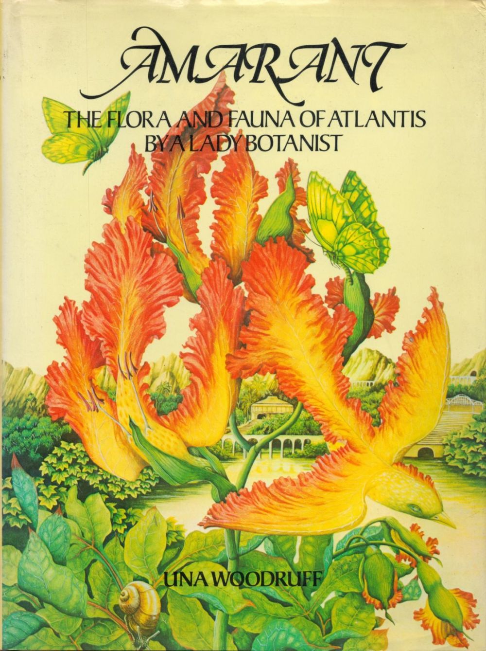 Lot 131: Una Woowruff Signed Book Amarant The Flora and...
