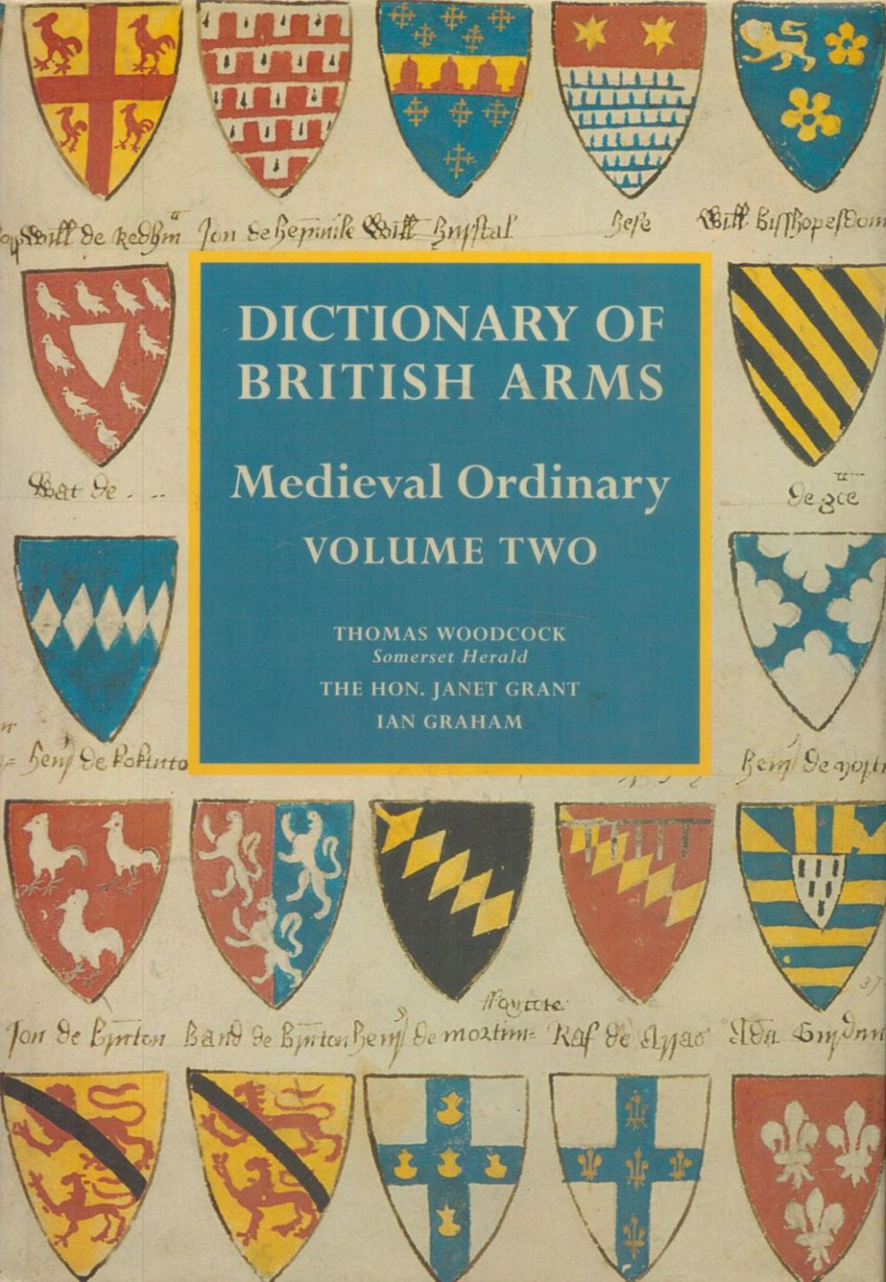 Lot 252: Dictionary Of British Arms Medieval Ordinary vol 2...