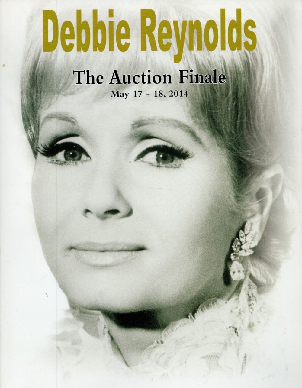 Lot 266: Debbie Reynolds The Auction Finale 2014 First Edition...