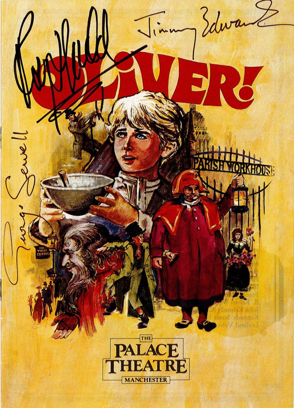 Lot 132: Oliver! Vintage 1983 Programme Signed To The Cover...