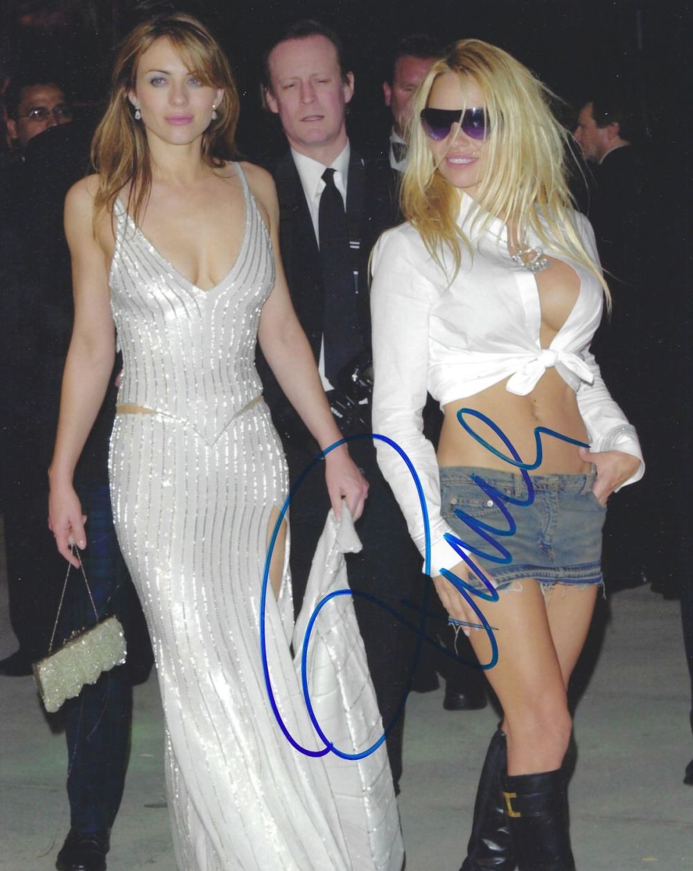 Lot 176: Model, Pamela Anderson signed 10x8 colour photograph signed...