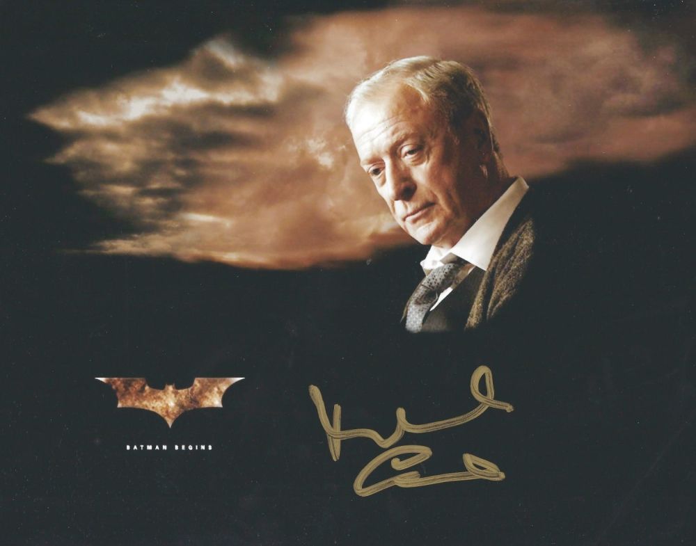 Lot 190: Michael Caine signed 10x8 colour photograph. Sir Michael...