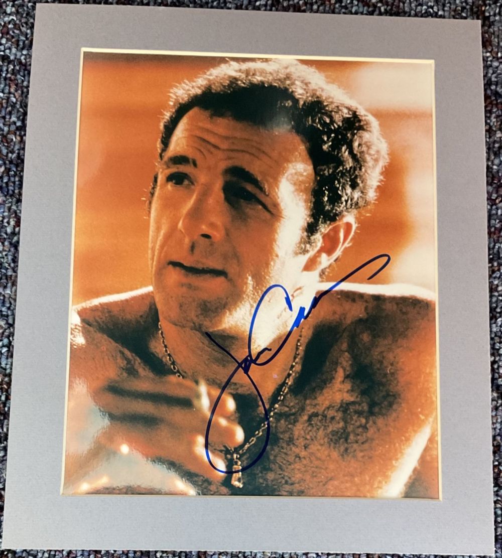 Lot 312: James Caan signed 12x10 overall mounted colour photo....